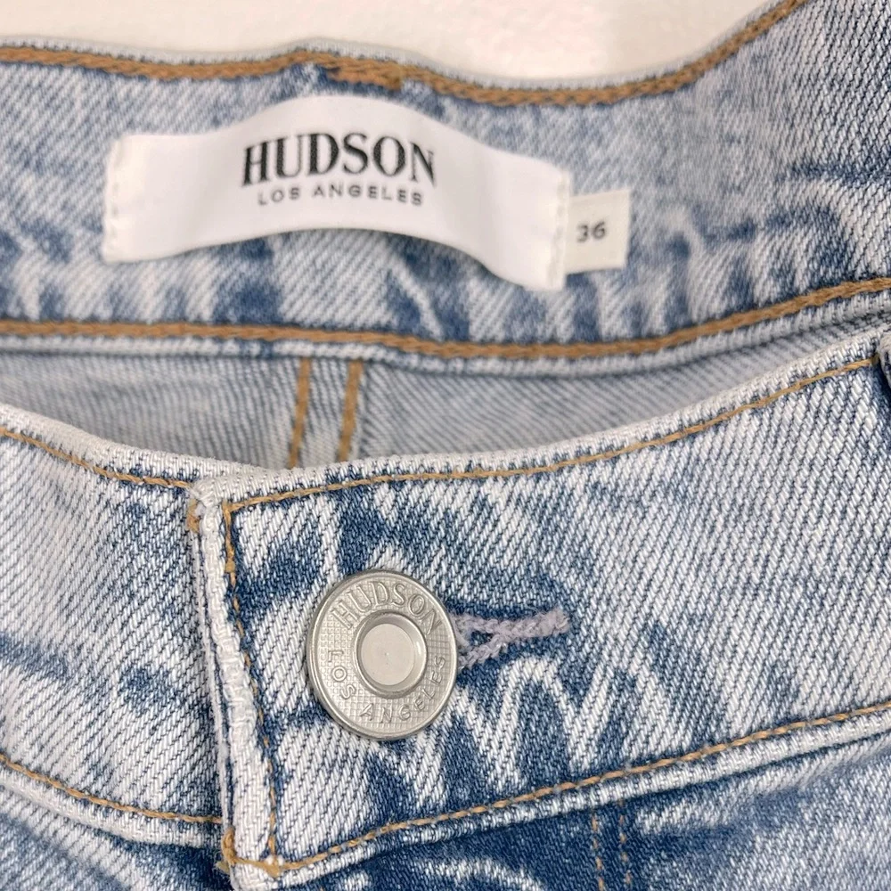 HUDSON Men's Zack‎ Skinny Jean Size 36 Distressed
